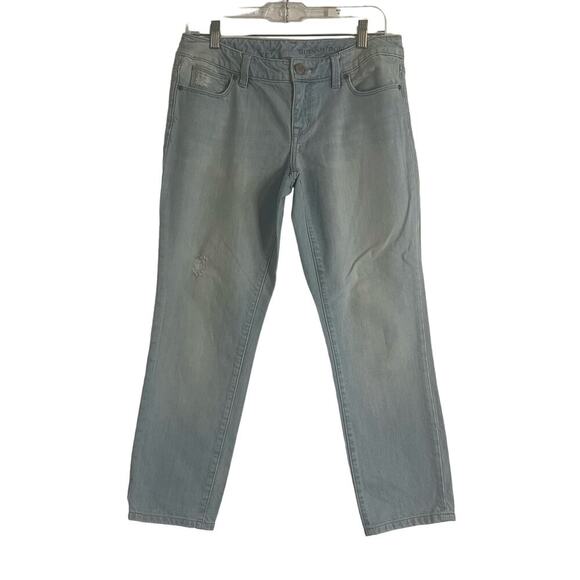 The Limited Denim Woman’s Cropped Slim Boyfriend Jean Light Wash Denim- Size 6 - Picture 1 of 9